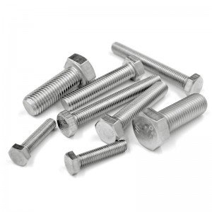 Stainless Steel SS201 SS304 SS316 A2-70 A4-80 Hex Bolts