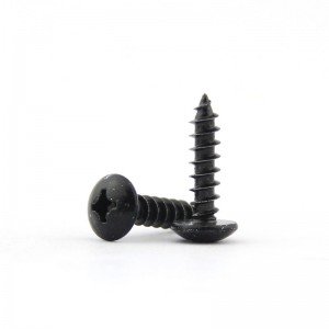Cross large Pan head screw DIN968 high strength round head Flat tapping screw with gasket