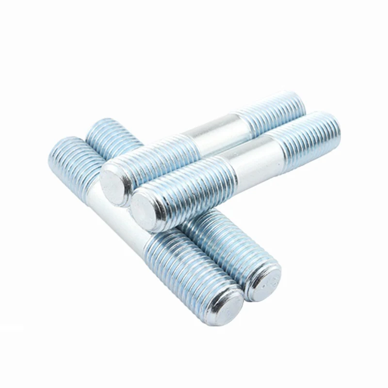Zinc Plated Steel DIN938 Double Ending Stud Bolts