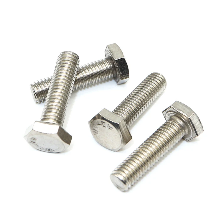 Stainless Steel SS201 SS304 SS316 A2-70 A4-80 Hex Bolts (1)
