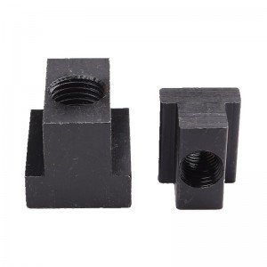 High Strength Grade 4 8 10 12 Steel Black Oxide T Nuts