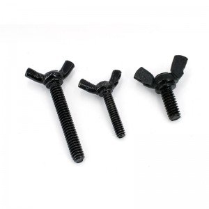 High Strength Grade 4.8 8.8 10.9 12.9 Black Oxide DIN316 Butterfly Wing Bolts