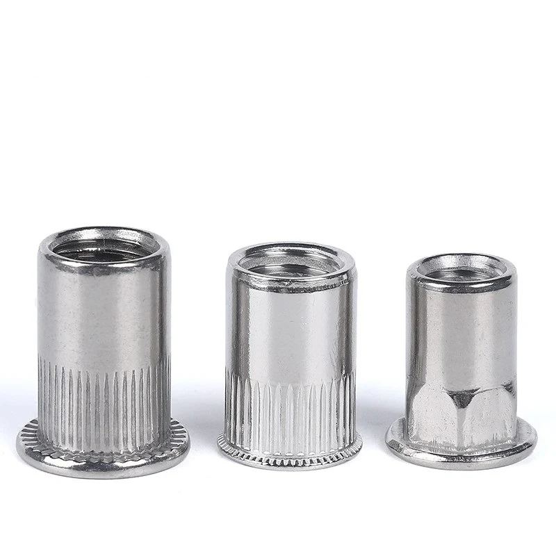 Stainless Steel A2-70 A4-80 SS201 SS304 SS316 DIN7340 Rivet Nuts (5)
