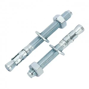 Stainless steel car repair gecko sleeve galvanized expansion bolt blue plated white zinc screw