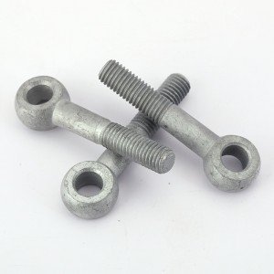 High Strength Grade 4.8 8.8 10.9 12.9 Steel Hot Dip Galvanized HDG DIN444 Eye Bolts