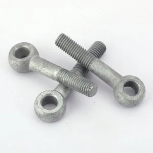 High Strength Grade 4.8 8.8 10.9 12.9 Steel Hot Dip Galvanized HDG DIN444 Eye Bolts