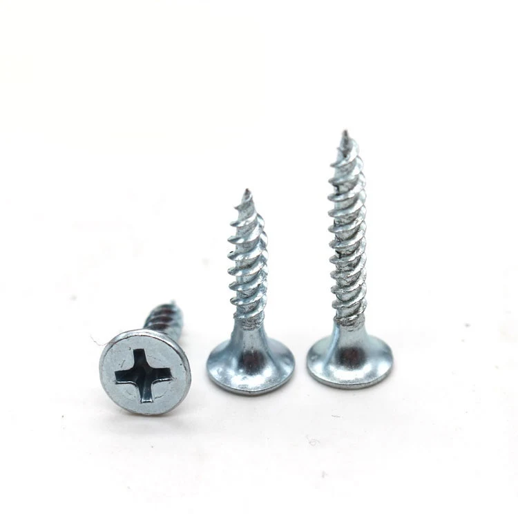 Blue White Zinc Plated Drywall Screws