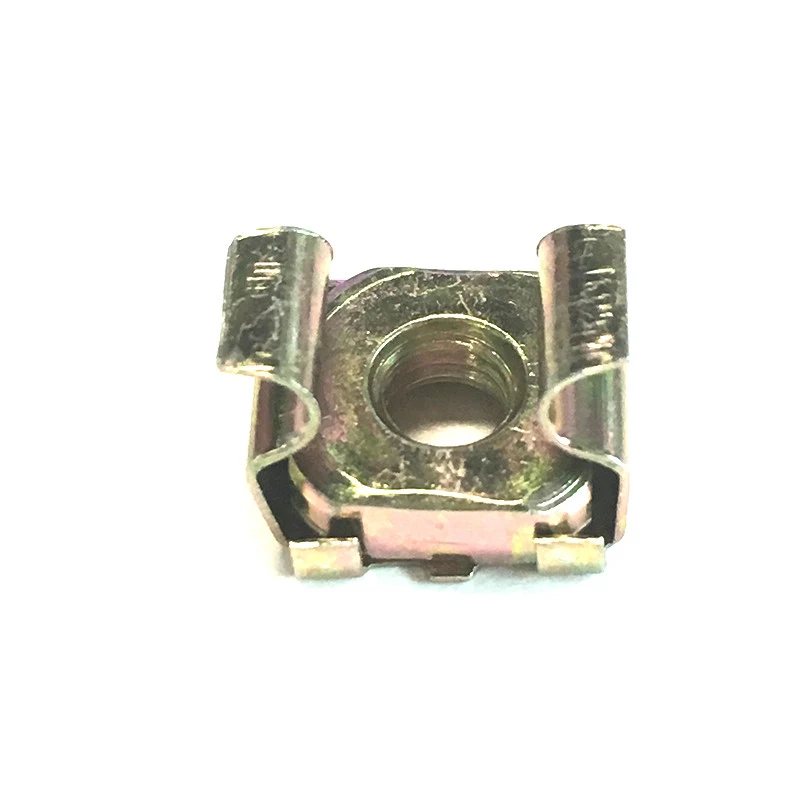 High Strength Grade 4 8 10 12 Steel Color Yellow Zinc Plated Cage Nuts (2)