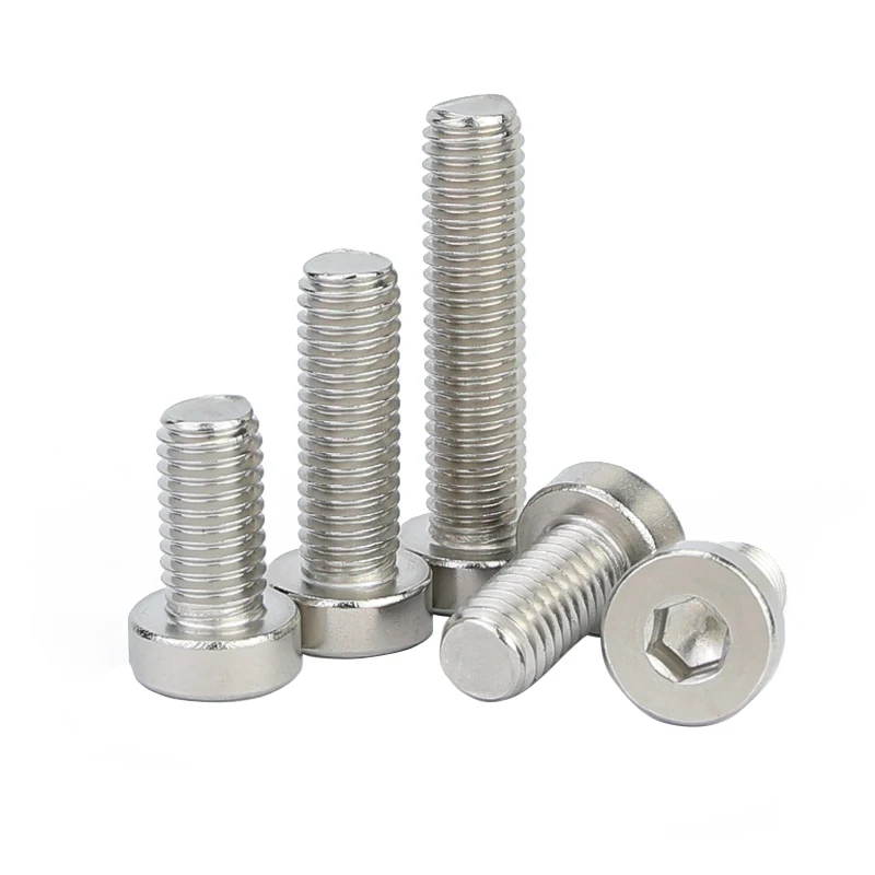 Stainless Steel A2-70 A4-80 SS201 SS304 SS316 DIN7984 Low (