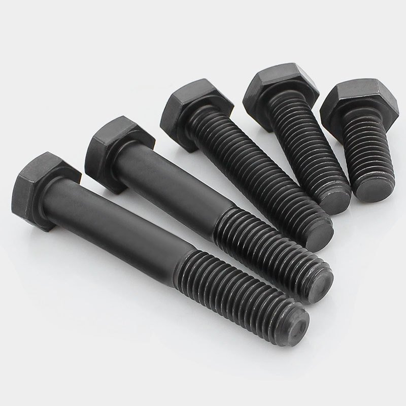 Grade 4.8 Carbon Steel DIN931 DIN933 Black Oxide Hex Bolts Featured Image