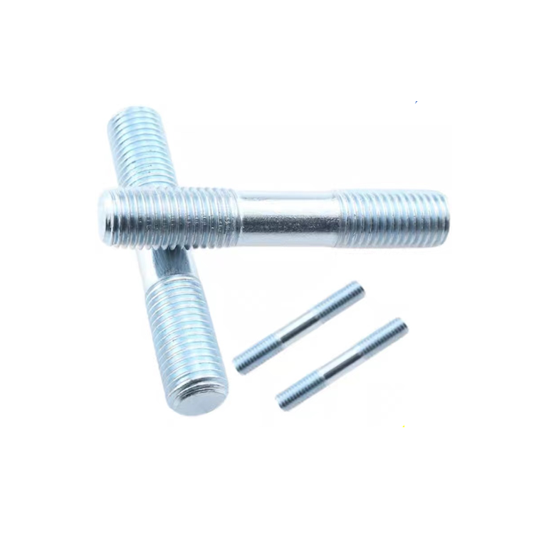 Zinc Plated Steel DIN938 Double Ending Stud Bolts