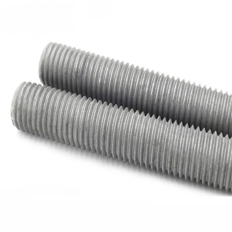 Hot Dip Galvanized HDG High Strength Steel Grade 4.8 8.8 10.9 12.9 DIN975 DIN976 Threaded Rods