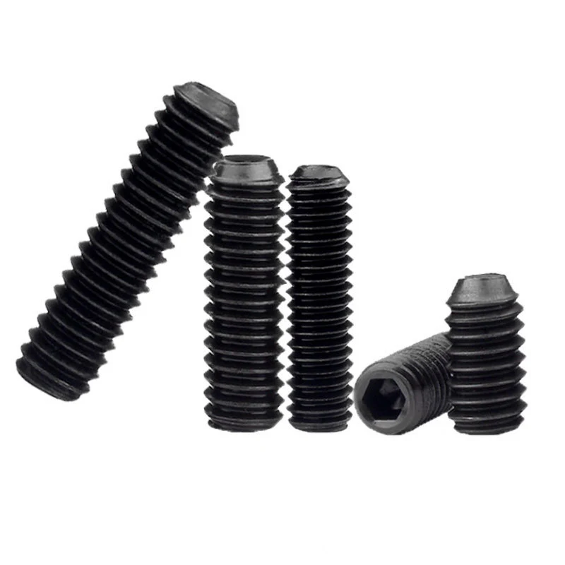 High Strength Grade 4.8 8.8 10.9 12.9 Black Oxide DIN915 DIN916 set bolt Featured Image