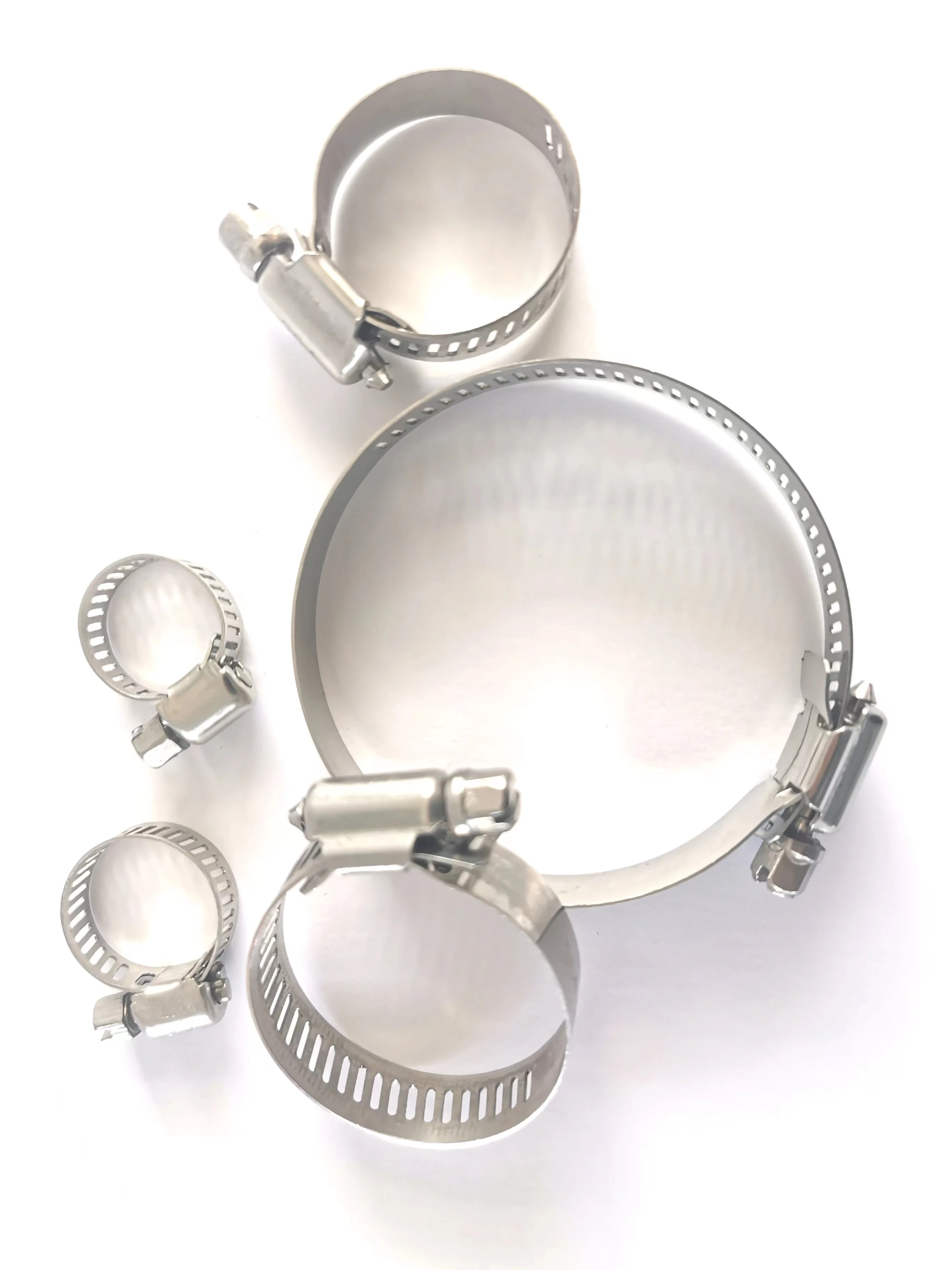 Stainless steel pipe clamp image
