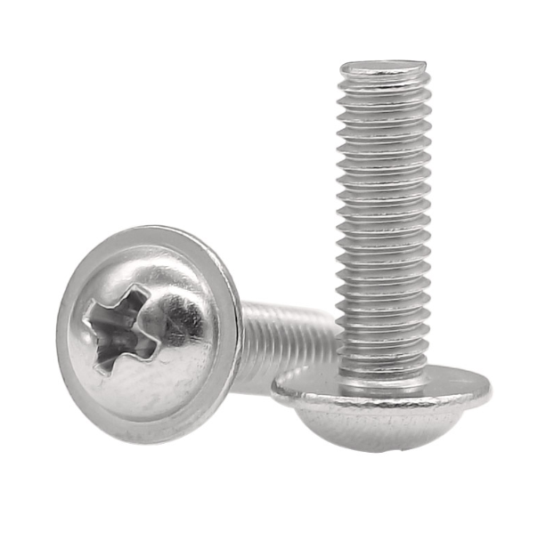 DIN967 Cross Recessed Pan Head Screw with Collar image 2