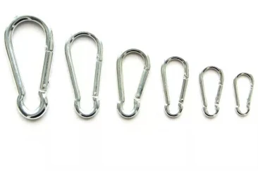High quality DIN5299 carabiner zinc plated Spring Snap Hook