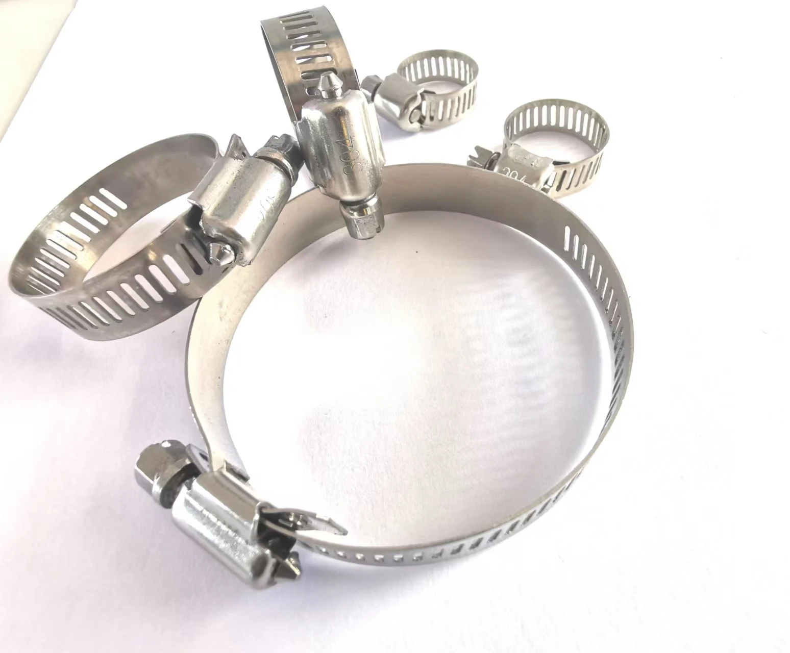 Stainless steel pipe clamp image 4