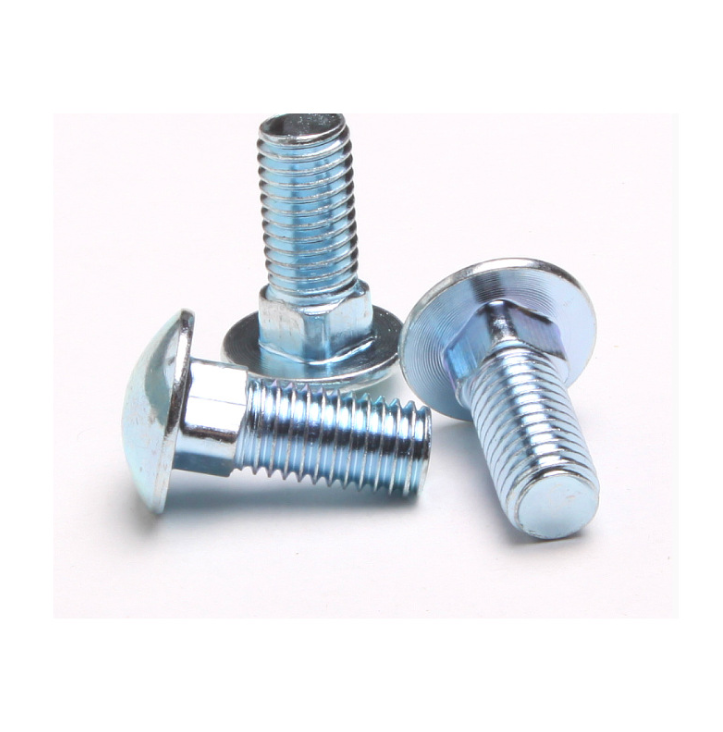 DIN 603 carbon steel Galvanized thread Carriage Bolt 4.8 8.8 image 2