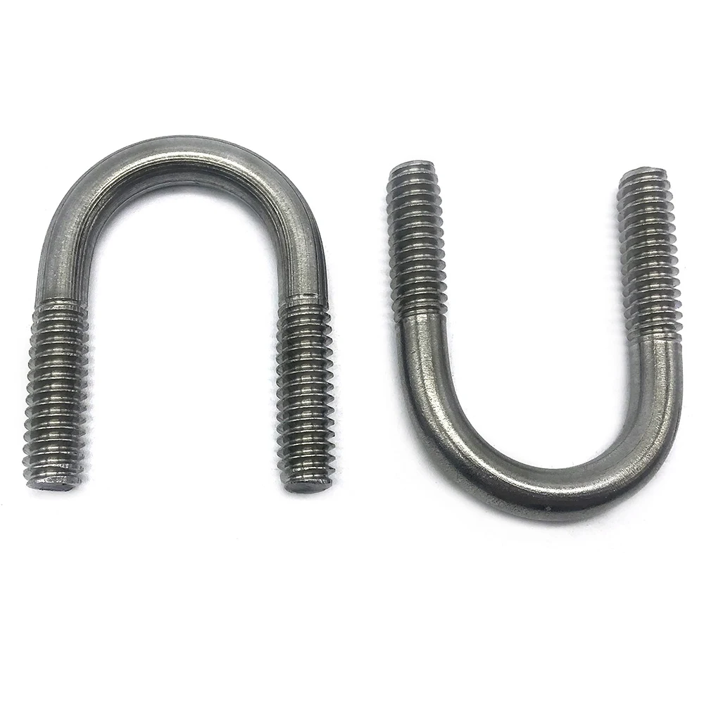 u-bolts and nut bracket galvanized u bolt image
