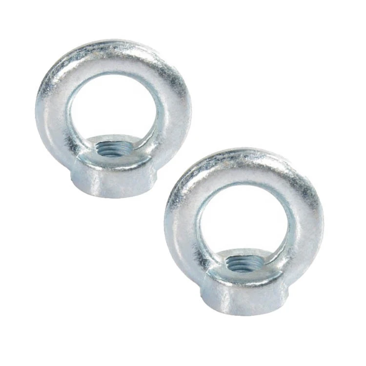 Carbon steel galvanized DIN582 heavy duty lifting eye nut image 2