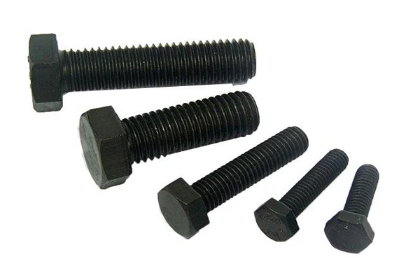 Hex-bolt DIN 933 DIN931 black Galvanized Hex Bolts Carriage Bolt M10*25 Grade 4.8/8.8/10.9