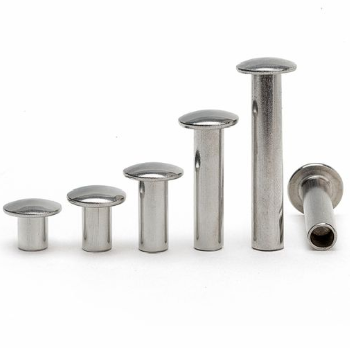 Stainless Steel Round Head Semi Hollow image 4