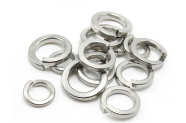 High Quality  Stainless Steel M2-M36 Single Coil Spring Lock Washer DIN127