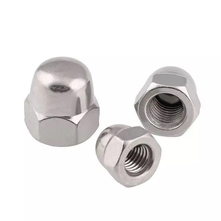 DIN1587 One-piece Hex Domed Nut Hexagon Dome Cap Nut image 2