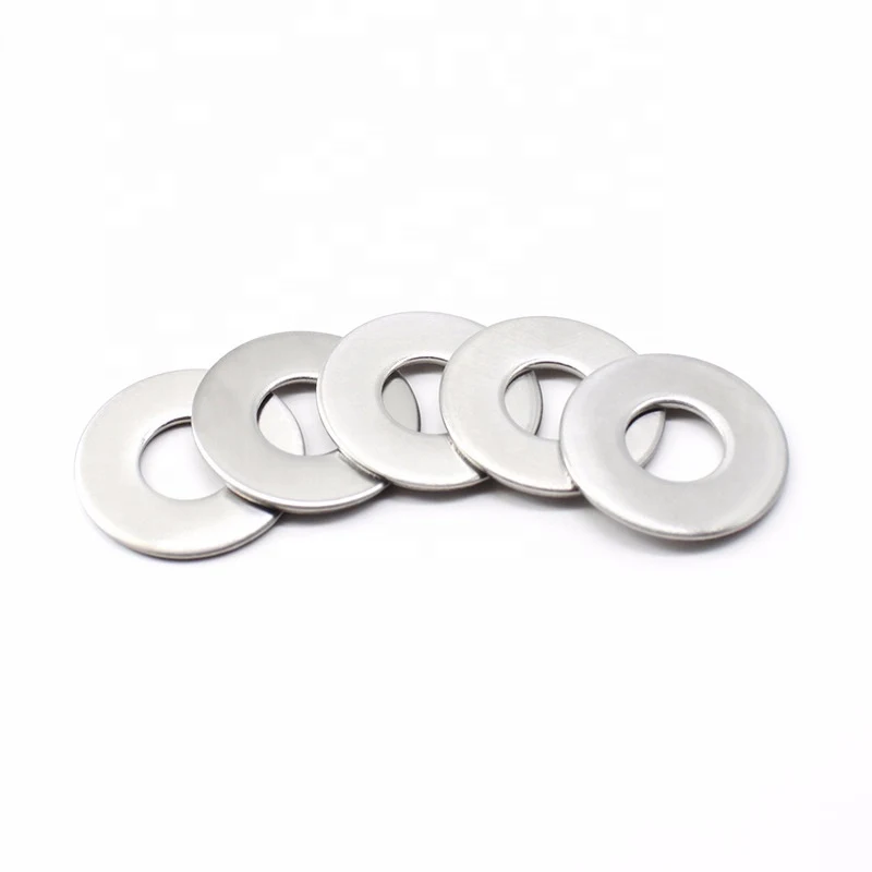 High quality DIN125 stainless steel 304 flat washers metal flat washers image 2