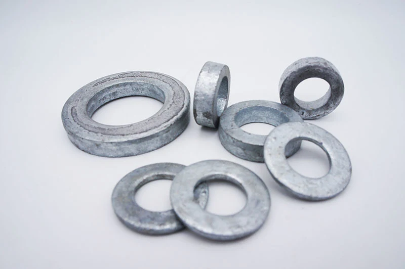 Hot-dip-galvanized-Flat-washer M10 - M30 Metal Washers DIN7989 /DIN125 Standard With Hot Dip Galvanized Finish image
