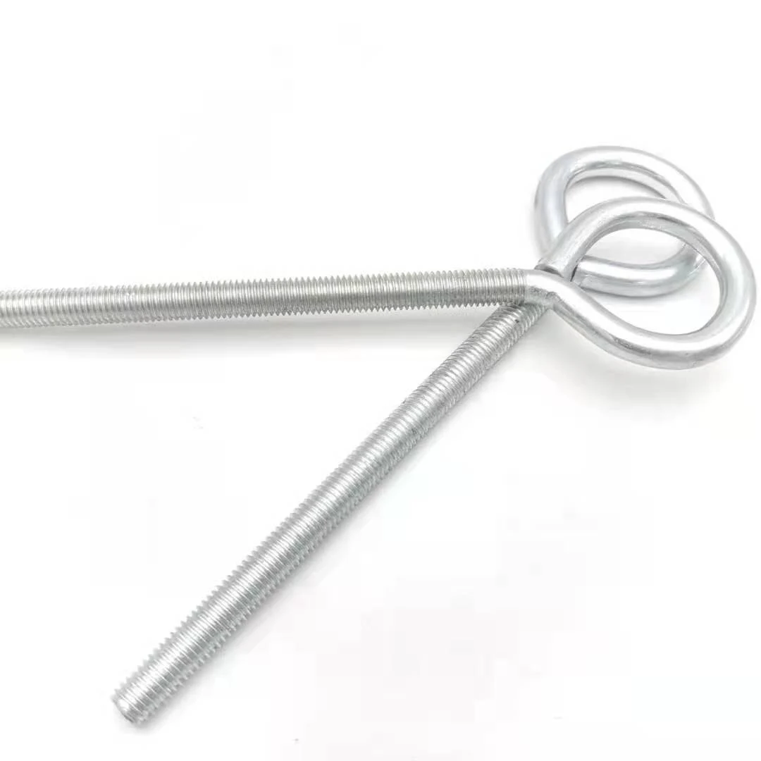 Steel Zinc Plated Lifting Ring Eye Screw Metric Thread Eye Bolt image