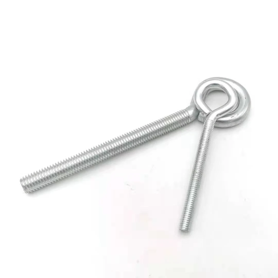 Steel Zinc Plated Lifting Ring Eye Screw Metric Thread Eye Bolt image 2
