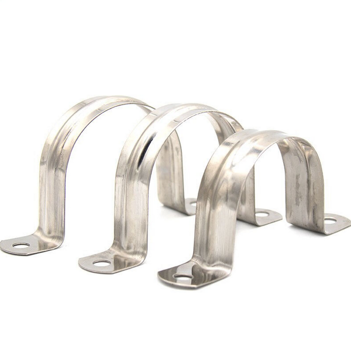 U type hose saddle pipe clamp image 4