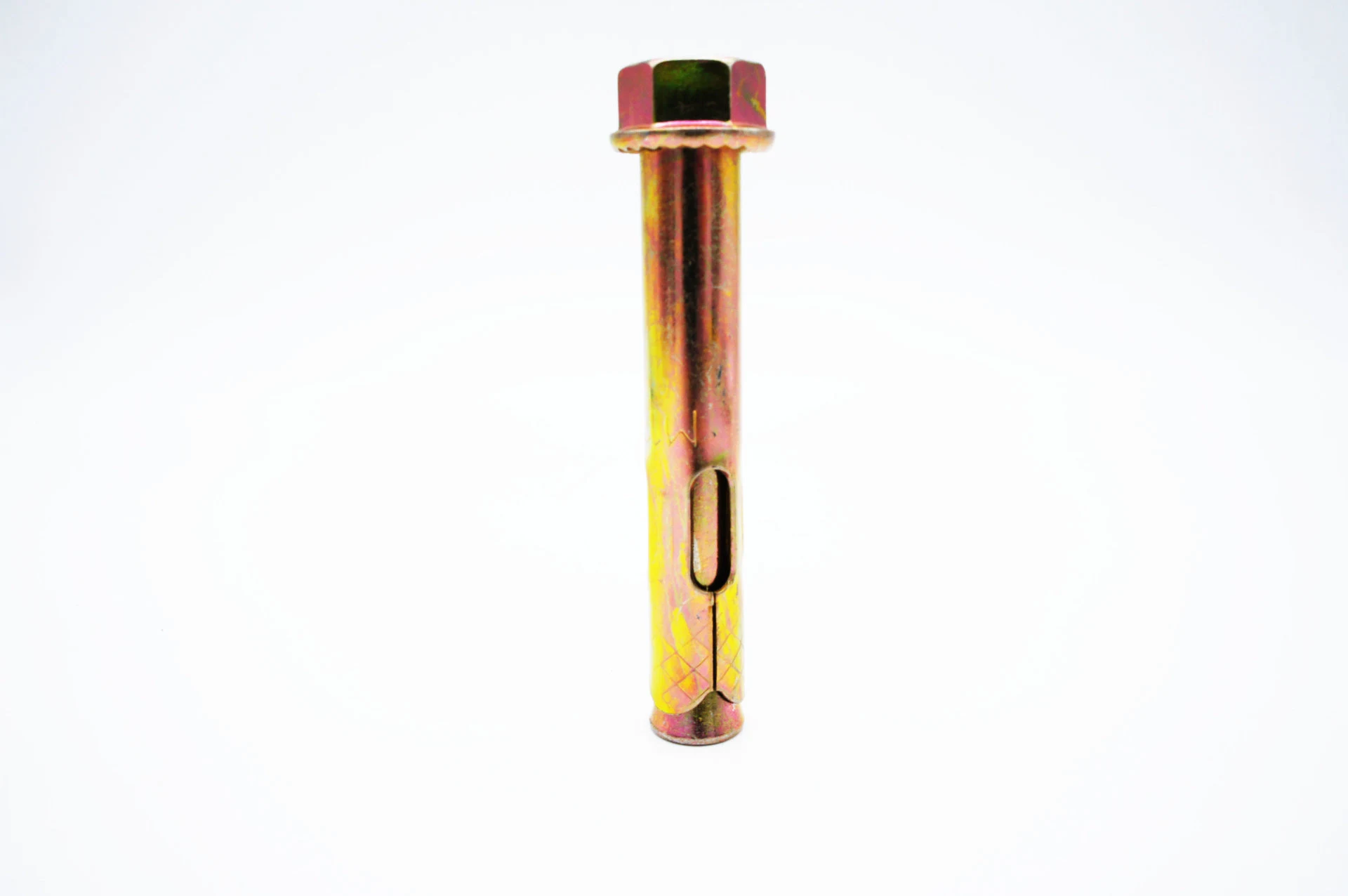Sleeve Anchor With flange nut , Yellow Zinc Concrete flange anchor bolt image 2