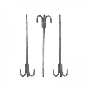 High Strength Grade Claw-type anchor bolt grade 8.8 10.9 12.9
