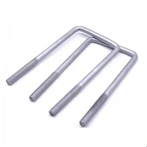 High Strength Grade Hot-Dip Zinc U-Bolts Square Bends ASME