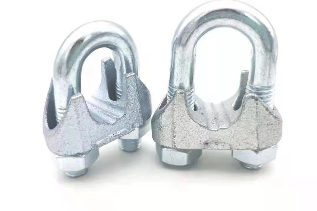 Rigging Hardware din741 lifting malleable cast steel wire rope clamp