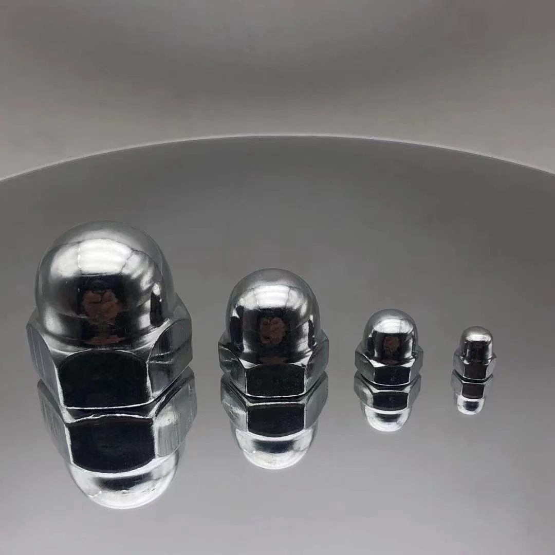 DIN1587 Stainless Long Small Hex Head Domed Cap Nut image