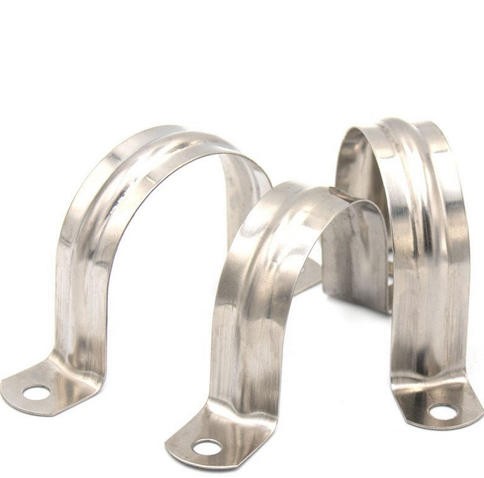 U type hose saddle pipe clamp image 2