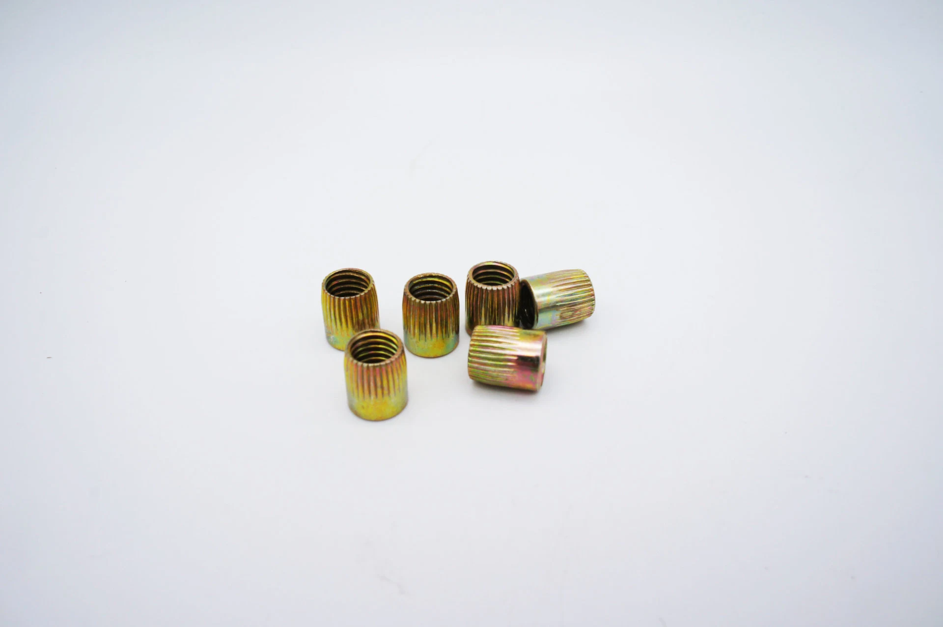 Fix-nut Yellow Zinc Plated Color Carbon Steel Fixing Nut Use On 3PCS / 4PCS Fix Anchor Bolts image