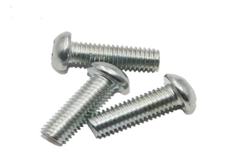 Cross Recessed Pan Head Machine Screw Steel Round Head Machine Screws DIN7985