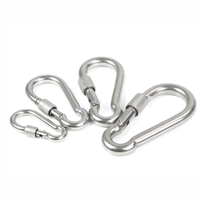 High quality DIN5299 carabiner zinc plated Spring Snap Hook image