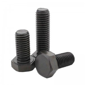 Hex bolt thread detail Hex bolt thread detail